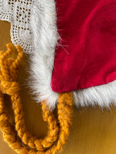 Load image into Gallery viewer, 12-18 months Corduroy/Faux Fur Pixie Hat