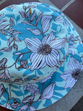 Load image into Gallery viewer, Miami Sun Hat Floral reversible size 4-7 child