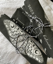 Load image into Gallery viewer, 2023 Full Moon Tea Towel Calendar