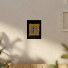 Load image into Gallery viewer, Halloween Vintage Portrait Poster — Pumpkin &amp; Cat Friends Matte Print

