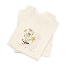 Load image into Gallery viewer, Wildflower Bouquet Unisex Jersey Short Sleeve Tee
