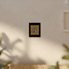 Load image into Gallery viewer, Halloween Vintage Portrait Poster — Pumpkin &amp; Cat Friends Matte Print
