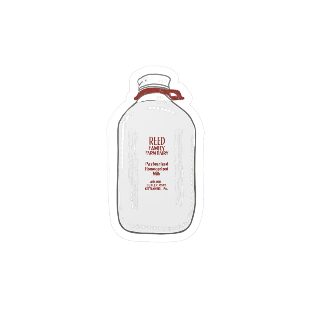 Reed Family Dairy Kiss-Cut Vinyl Decals