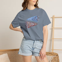 Load image into Gallery viewer, T-Shirt — Americana Pennant Graphic Tee ("America 250")
