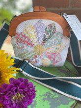 Load image into Gallery viewer, Vintage Quilt Wooden Frame Crossbody Clutch
