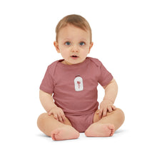 Load image into Gallery viewer, Baby Onesie with Cute Milk Bottle Graphic – Infant Jersey One-Piece
