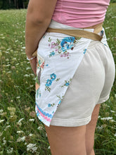 Load image into Gallery viewer, Blue floral Pillowcase fabric Apron
