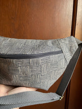 Load image into Gallery viewer, Blaire bag in Cross Weave canvas fabric
