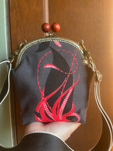 Load image into Gallery viewer, Squid + Whale Bark cloth small crossbody
