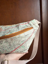 Load image into Gallery viewer, World Map Fabric Sling Bag
