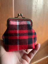 Load image into Gallery viewer, Flannel Plaid Coin Purse
