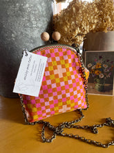 Load image into Gallery viewer, Granny Square Clutch bag with chain included
