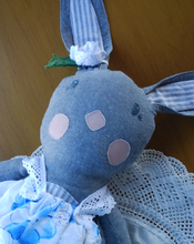 Load image into Gallery viewer, Maybelle Bunny Linen Doll
