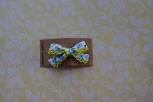 Load image into Gallery viewer, Floral Bias Tape Bow Clip
