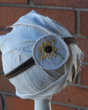 Load image into Gallery viewer, Hand Embroidered Flower Headband
