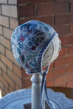 Load image into Gallery viewer, Reversible Riverstone Bonnet 12-18 month size
