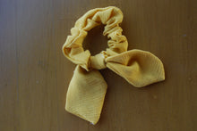 Load image into Gallery viewer, Mustard Knot Scrunchie
