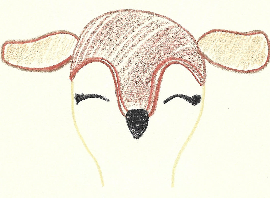 Deer Custom Linen Doll