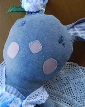 Load image into Gallery viewer, Maybelle Bunny Linen Doll
