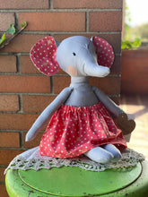 Load image into Gallery viewer, Ella Elephant Linen Doll
