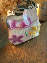 Load image into Gallery viewer, Women’s Chenille Clutch (upcycled chenille bedspread)
