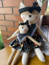 Load image into Gallery viewer, Francine Fox Handmade Linen Doll
