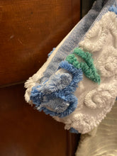 Load image into Gallery viewer, Chenille Christmas stocking/flower cuff
