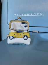 Load image into Gallery viewer, Yellow Bus Coin Purse (yellow stitching)

