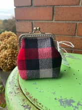Load image into Gallery viewer, Women’s Flannel Plaid Coin Purse
