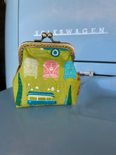 Load image into Gallery viewer, Forest Camper Van Coin Purse (green stitching)
