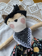 Load image into Gallery viewer, Felicity Fox MINI Handmade Linen Doll
